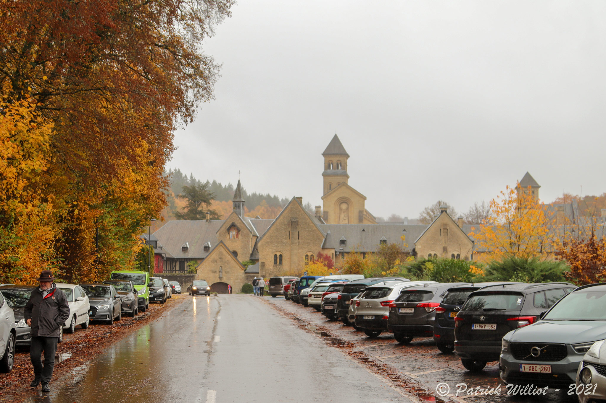 Abbaye Notre-Dame d'Orval. Cistercian monastery founded in 1132.